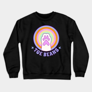 Toe Beans Cat Crewneck Sweatshirt